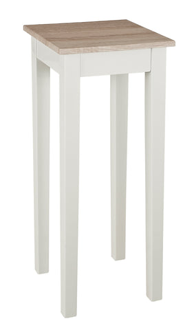 Haku "Lisa" Traditional Wood Tables. Nesting Set or Console Table. White & Oak