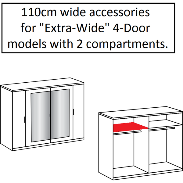 Qmax German Bedroom Furniture Wardrobe Accessories Freedom Homestore