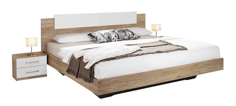 Rauch 'Borba' Range, Oak & White. German Bedroom Furniture.