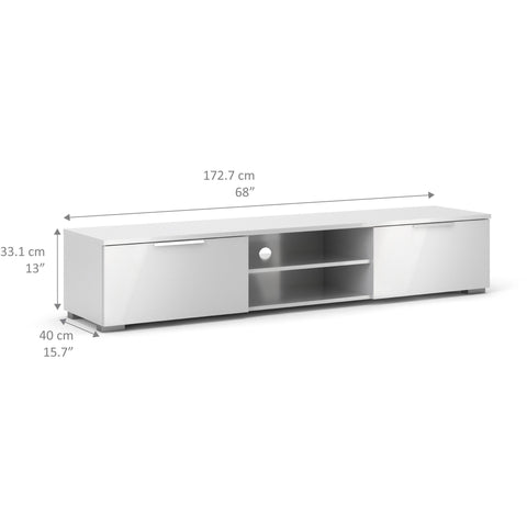 Tvilum "Match" TV Stand, Entertainment Unit, Sideboard Table. Black, White or Oak.
