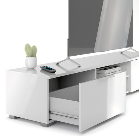 Tvilum "Match" TV Stand, Entertainment Unit, Sideboard Table. Black, White or Oak.
