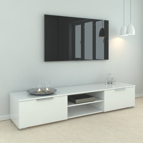 Tvilum "Match" TV Stand, Entertainment Unit, Sideboard Table. Black, White or Oak.