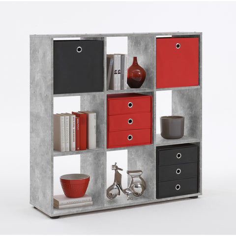 *CLEARANCE* 'Mega' Range - Square Storage / Display Shelf System. Floor Standing. Mega 5. - Freedom Homestore