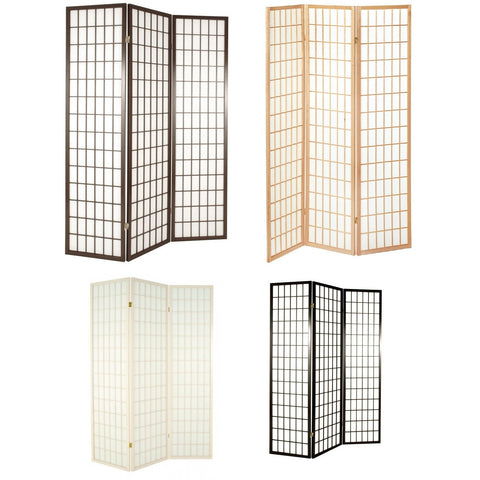 "Tokyo" Japanese Style Room Divider Privacy Screen. Colour Choice