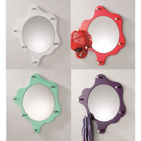 "Splat" Funky Colourful Mirrored Coat Stand / Hat Rack Hooks. Ideal For Hallway., [product_variation] - Freedom Homestore