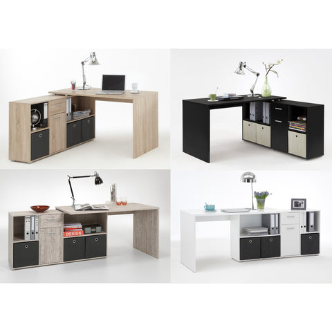 'Lexar' Range of Combi-Fit Flat Wall & Corner Computer/PC Desks With Storage