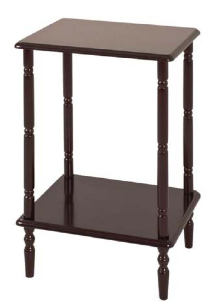 Traditional Dark Lacquer Solid Wood Tables. Telephone Hallway Console Table.