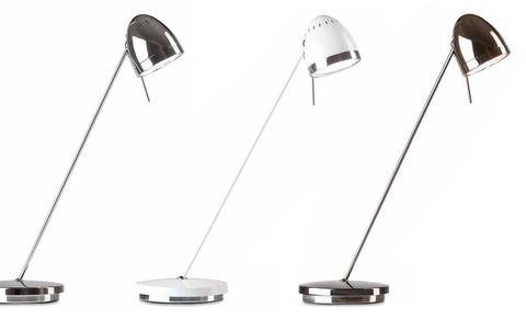 Sompex 'Rocker' Table / Desk / Incidental Lamp Light, Chrome, Black or White.