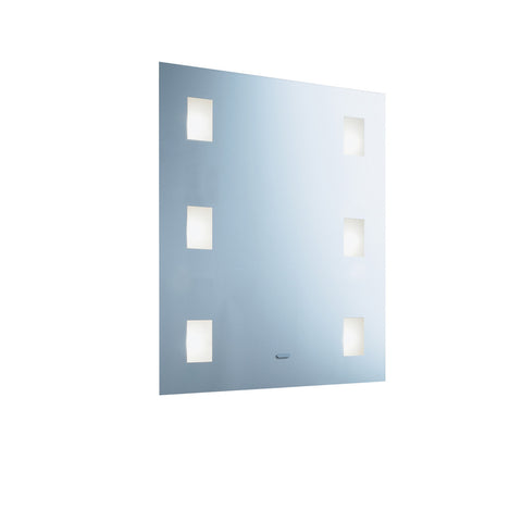 Searchlight 5042 Illuminated Bathroom Mirror. Pull Cord. IP44