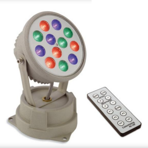 Firstlight Outdoor Garden RGB Remote Control Floodlight 6100al. IP65