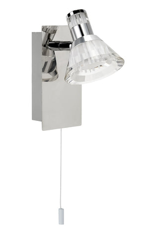 Searchlight "Flute" 6361cc Bathroom IP44 Dimmable LED Wall Light