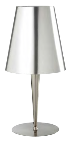 Sompex 'Duda' Metal Table / Desk / Incidental Lamp Light, Chrome. 79036