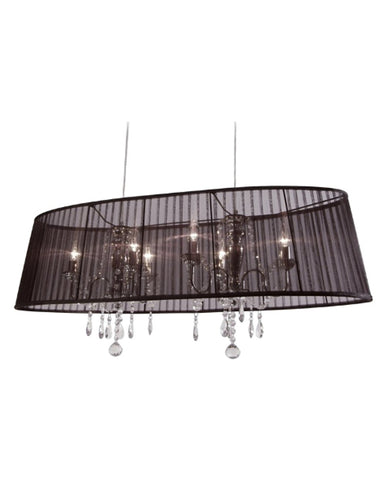 Sompex 'Organza' Double Chandelier Ceiling Pendant 6-Light