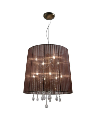 Sompex 'Organza' Range Ceiling Pendant 10-Light Chandelier