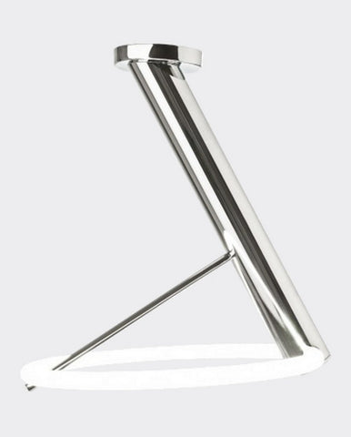 Sompex 'Circle' Chrome Ceiling Pendant Light Ring 79848