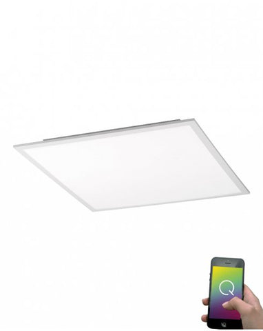 Paul Neuhaus "Q-Flag" Zigbee Smart Steel Flush Ceiling Light Pendant 8086 8087