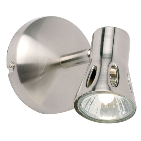 Endon "Krius" GU10 Single-Spot Wall or Ceiling Light. Adjustable 811