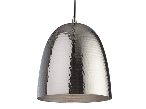 Firstlight "Assam" Retro Hammered Metal Shade Ceiling Pendant Light