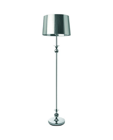 Sompex 'Silver' Floor Standing Standard Lamp Light, Chrome. 91026