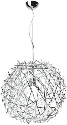 Sompex 'Choppy' Chrome Ceiling Pendant Light Chandelier 91069