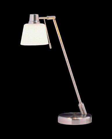 Sompex 'Juppy' Table / Desk / Incidental Lamp Light, Chrome or Glass Shade
