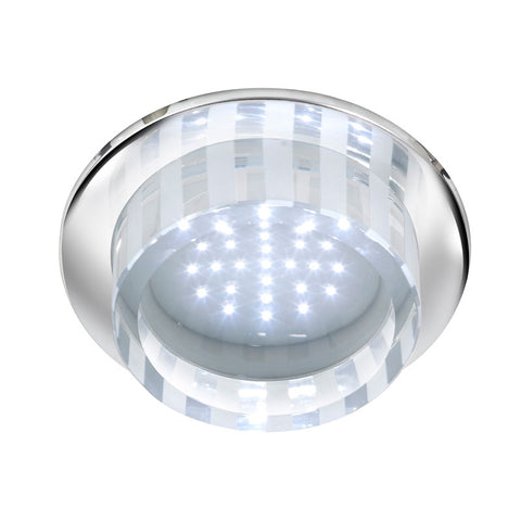 Searchlight 9910WH Recessed LED Bathroom Ceiling Light IP44