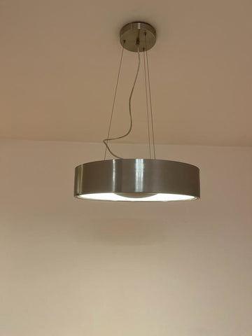 Searchlight 'Carra' Ceiling Pendant Light. Halo Effect. Adjustable Height