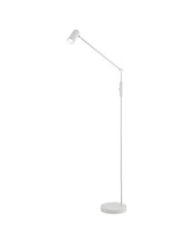 *CLEARANCE* Floor-Standing Adjustable Lamp in Black or White. Searchlight 5040