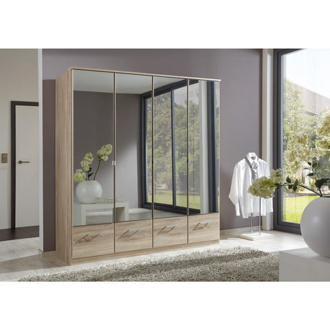 Qmax 'Imagine' Range. German Made Bedroom Furniture. Oak & Mirror, [product_variation] - Freedom Homestore