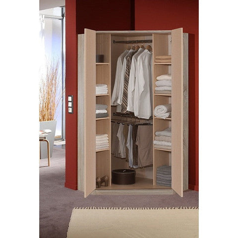 Qmax 'Imagine' Range. German Made Bedroom Furniture. Oak & Mirror, [product_variation] - Freedom Homestore