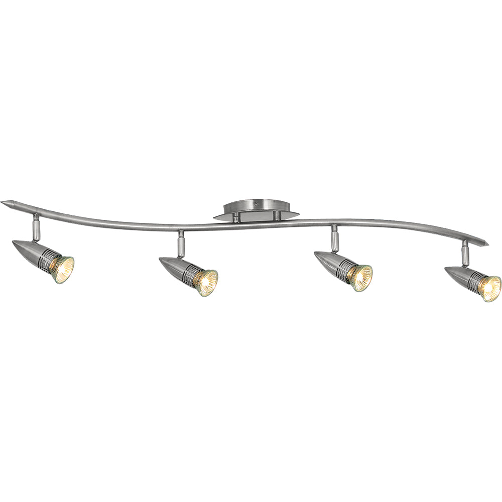*Clearance* Searchlight 6334 Ceiling Light Bar in Brass or Chrome.