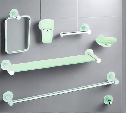 *Clearance* Set of 6 Roper Rhodes Dfrost Bathroom Accessory Range