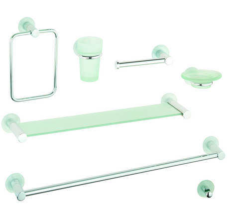 *Clearance* Set of 6 Roper Rhodes Dfrost Bathroom Accessory Range