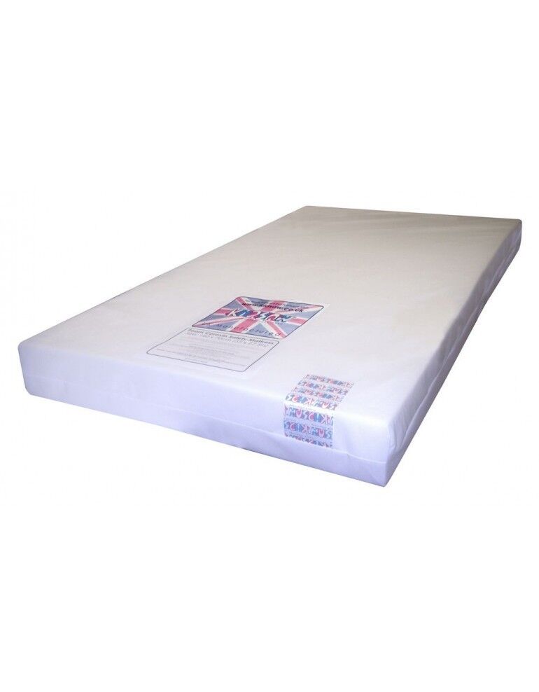 Kidsaw Kids Junior Foam Cot Bed Mattress. 140 x 70cm Removable Cover.