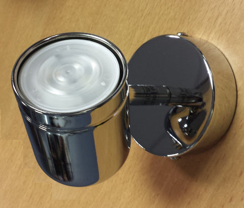 Endon "Morgan-1CH" GU10 Single-Spot Wall or Ceiling Light. Adjustable