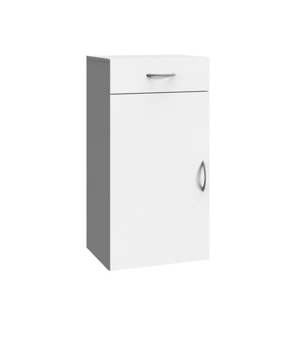 Qmax 30cm / 40cm / 50cm Floor Cabinet w Shelves & Drawer. Any Room Range.