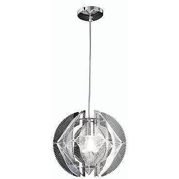 Sompex Futuristic Range of Bauble Ceiling Pendant Lights in White Silver