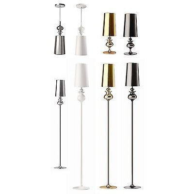 Sompex 'Lyra' Metallic Finish Matching Ceiling Pendant Light Table & Floor Lamps, [product_variation] - Freedom Homestore
