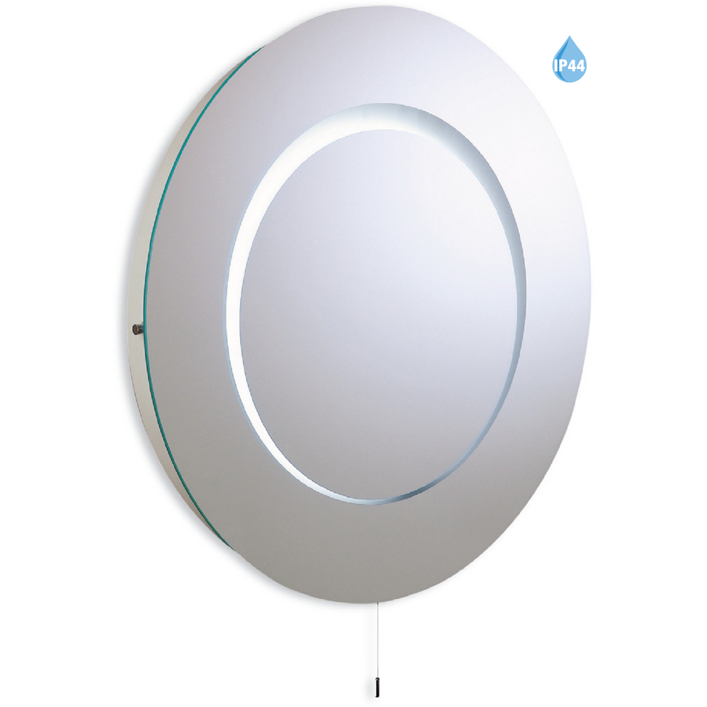 *CLEARANCE* Firstlight Eclipse 60cm Round IP44 Bathroom Mirror Light 3341, [product_variation] - Freedom Homestore