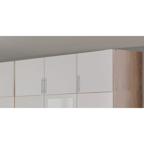 Qmax 'Space' Range. Matching Top-Boxes Only. Alpine White & Oak Finish, [product_variation] - Freedom Homestore