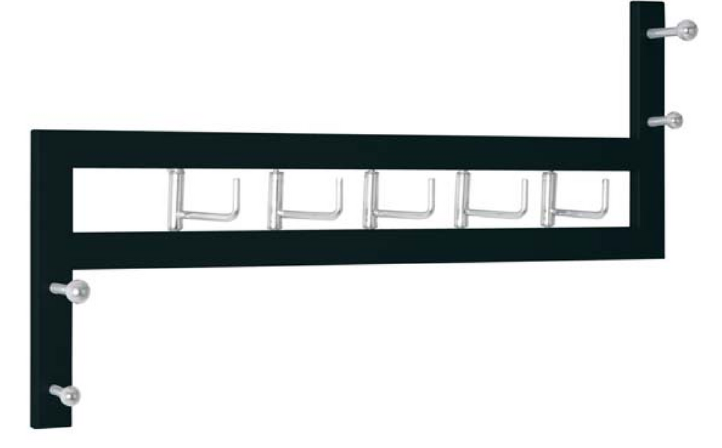 Clearance* Heavy Duty Steel Coat Rack With Rotating Hooks