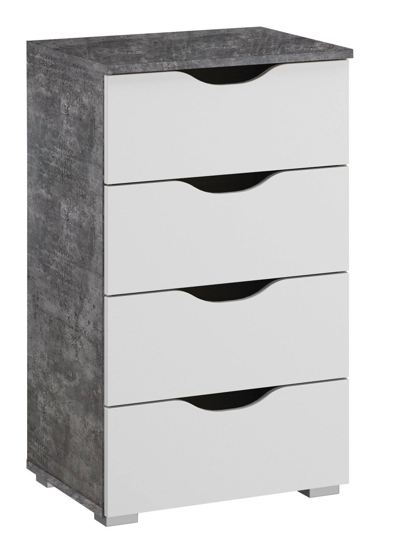 Rauch Arnstein Chests of Drawers Stone White. German