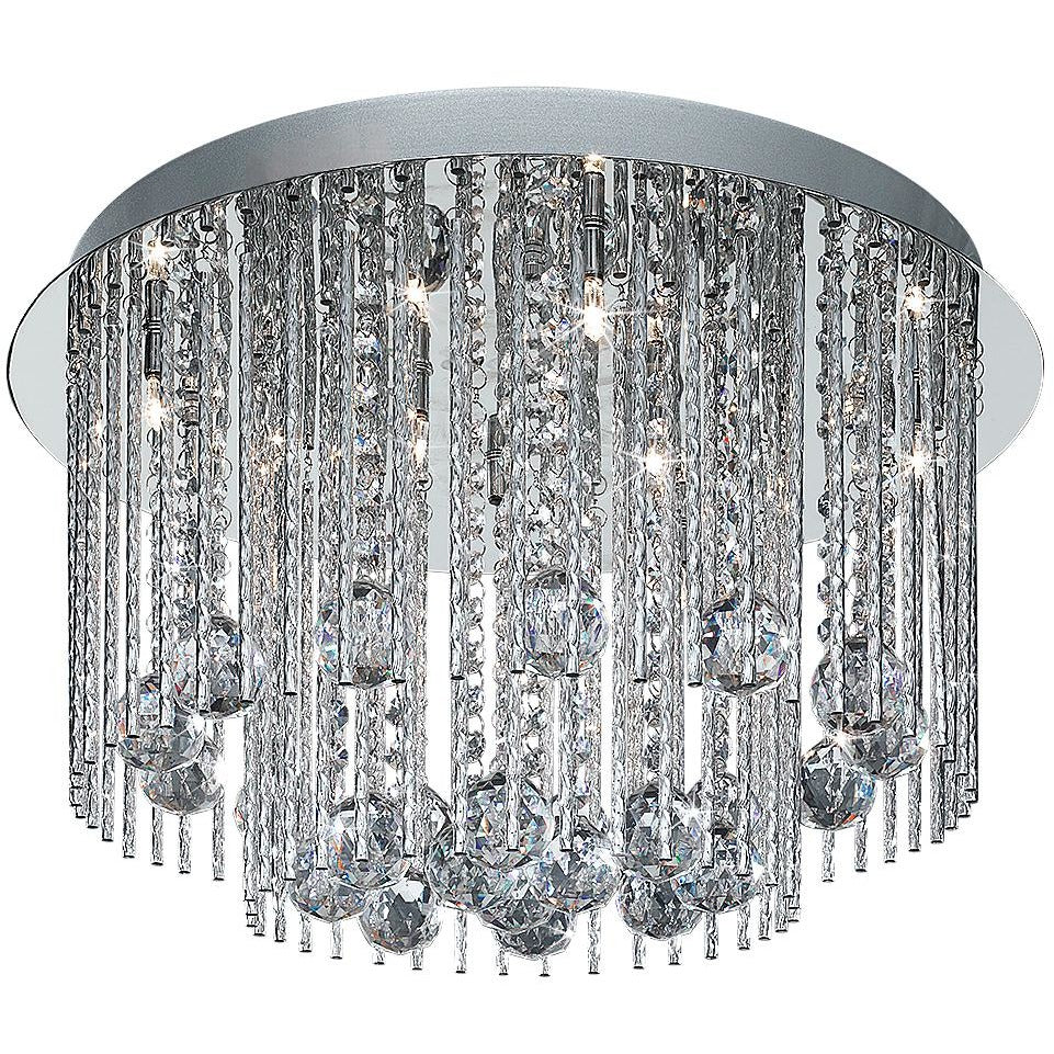 Searchlight Beatrix 8-light Crystal Chandelier Ceiling Light 8088-8cc, [product_variation] - Freedom Homestore