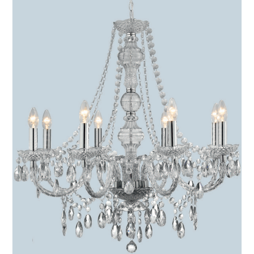 Marco Tielle 8 Light Marie Therese Chandelier 8888-8, [product_variation] - Freedom Homestore