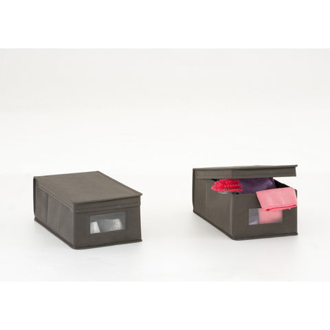 "Allround" Flexible Shoe Cabinet / Storage System w/ 6 Canvas Boxes Included, [product_variation] - Freedom Homestore