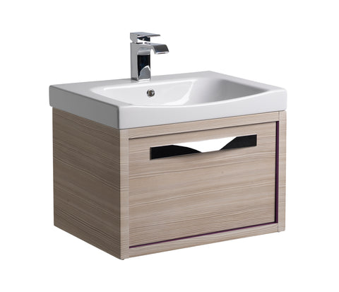 *Clearance* Roper Rhodes 'Breathe' Wall Mounted Bathroom Vanity Unit With Sink. BRE600PD