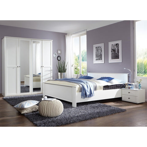 Qmax 'Country' Range. German Made Bedroom Furniture. White Shaker Inspired Style, [product_variation] - Freedom Homestore