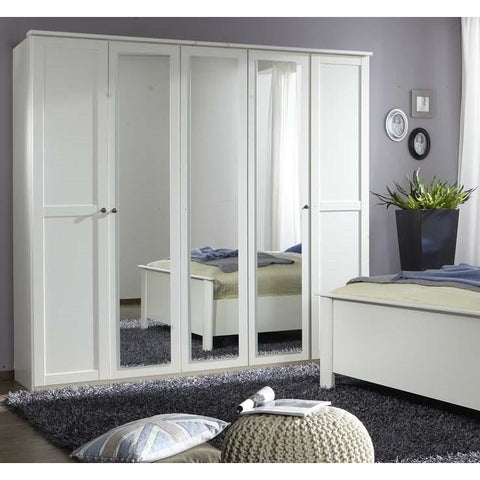 Qmax 'Country' Range. German Made Bedroom Furniture. White Shaker Inspired Style, [product_variation] - Freedom Homestore