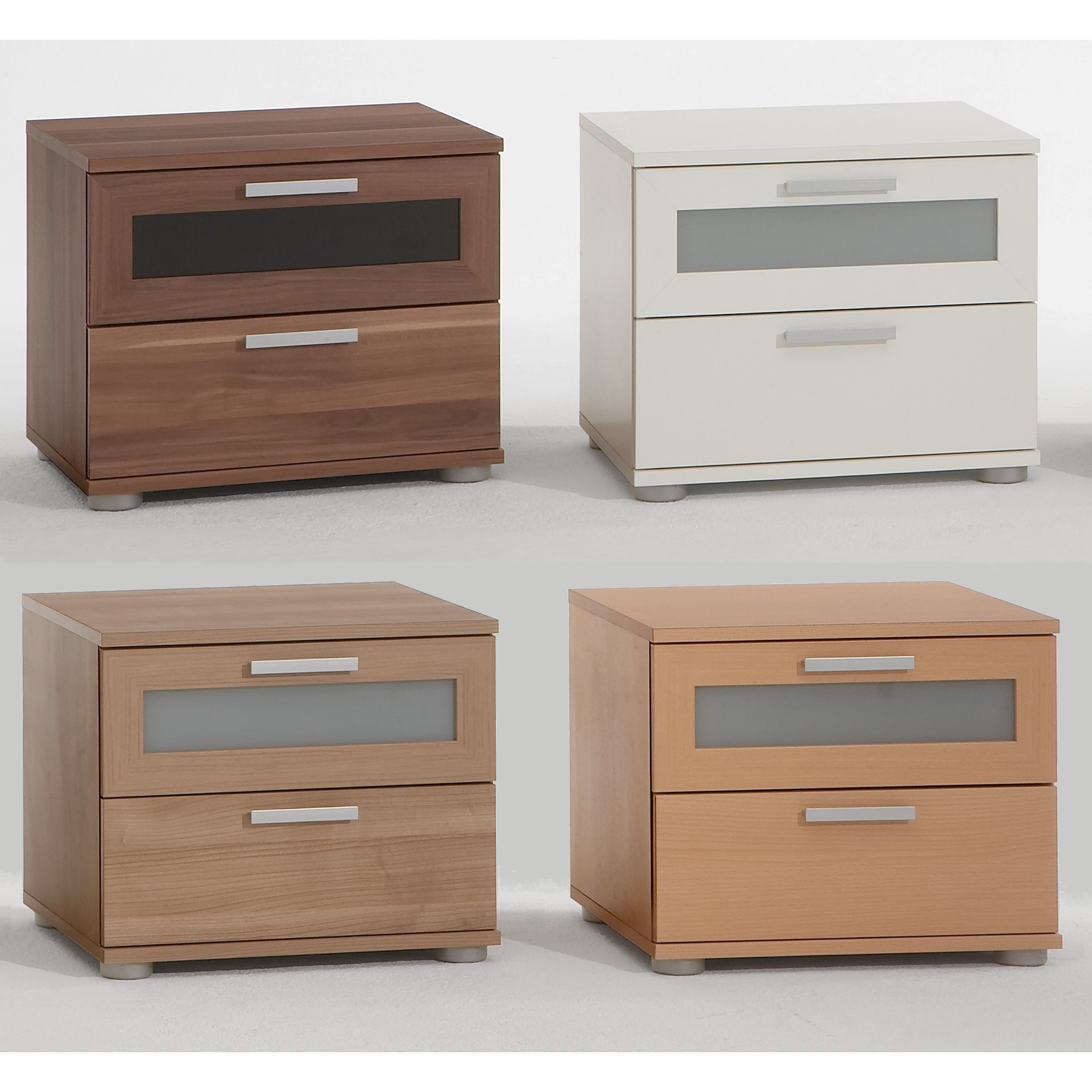 Jack Designer Bedside End Table Range. Wood Finish. Freedom