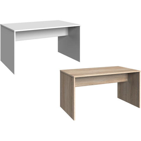 Qmax Matching Desk / Dressing Table. White or Washed Oak. Any Room Range,